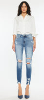 Kaden High Rise Ankle Skinny Jeans - Official Kancan USA