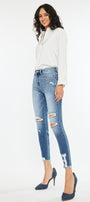 Kaden High Rise Ankle Skinny Jeans - Official Kancan USA