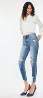 Kaden High Rise Ankle Skinny Jeans - Official Kancan USA