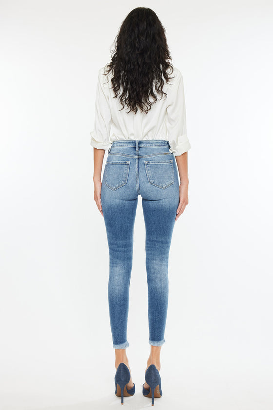 Kaden High Rise Ankle Skinny Jeans - Official Kancan USA