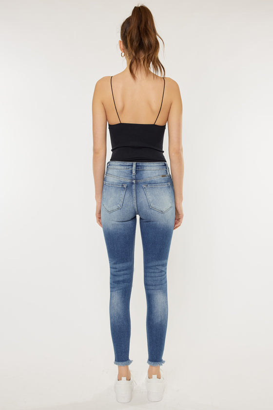 Kaden High Rise Ankle Skinny Jeans - Official Kancan USA