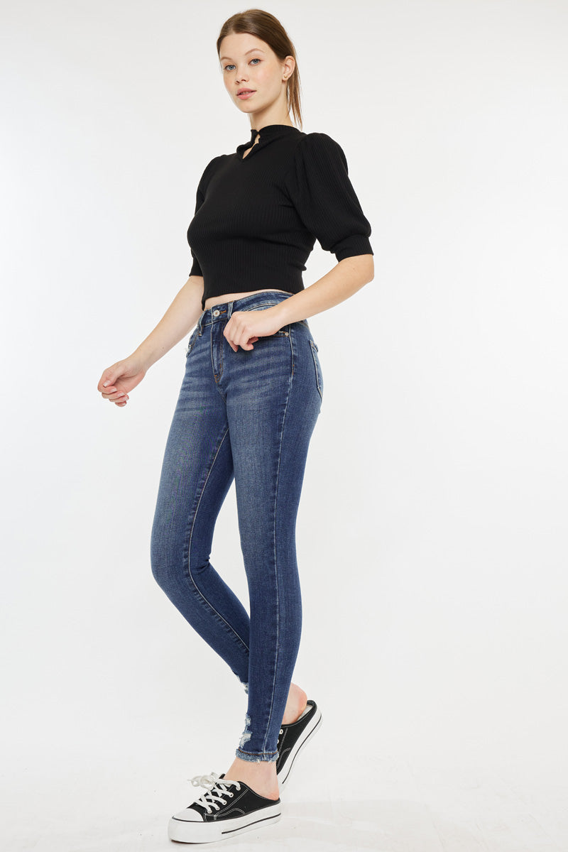 ヘイリー　US6 Hailey High Rise Super Skinny Jeans – Kancan USA