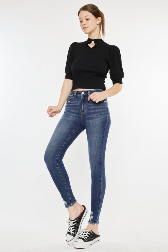 Hailey High Rise Super Skinny Jeans - Official Kancan USA