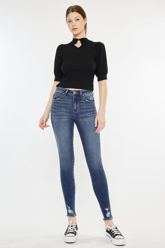 Hailey High Rise Super Skinny Jeans - Official Kancan USA