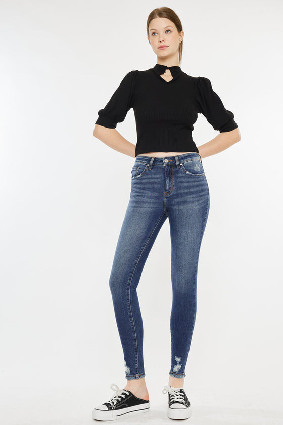 Hailey High Rise Super Skinny Jeans - Official Kancan USA