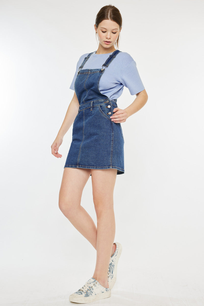 Vivi Mini Skirt Overalls - Official Kancan USA