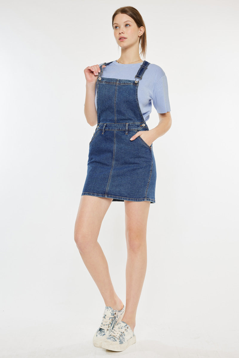Vivi Mini Skirt Overalls Kancan USA Vivi Mini Skirt Overalls Kancan USA