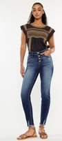 Jenny High Rise Ankle Skinny Jeans - Official Kancan USA