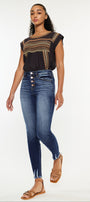 Jenny High Rise Ankle Skinny Jeans - Official Kancan USA