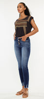 Jenny High Rise Ankle Skinny Jeans - Official Kancan USA
