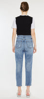 Bobbie Ultra High Rise Straight Leg Jeans - Official Kancan USA