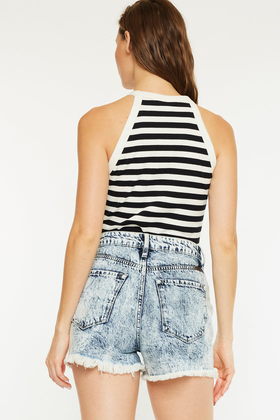 Ivanna Ultra High Rise Mom Shorts - Official Kancan USA