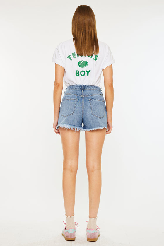 Ivanna Ultra High Rise Mom Shorts - Official Kancan USA