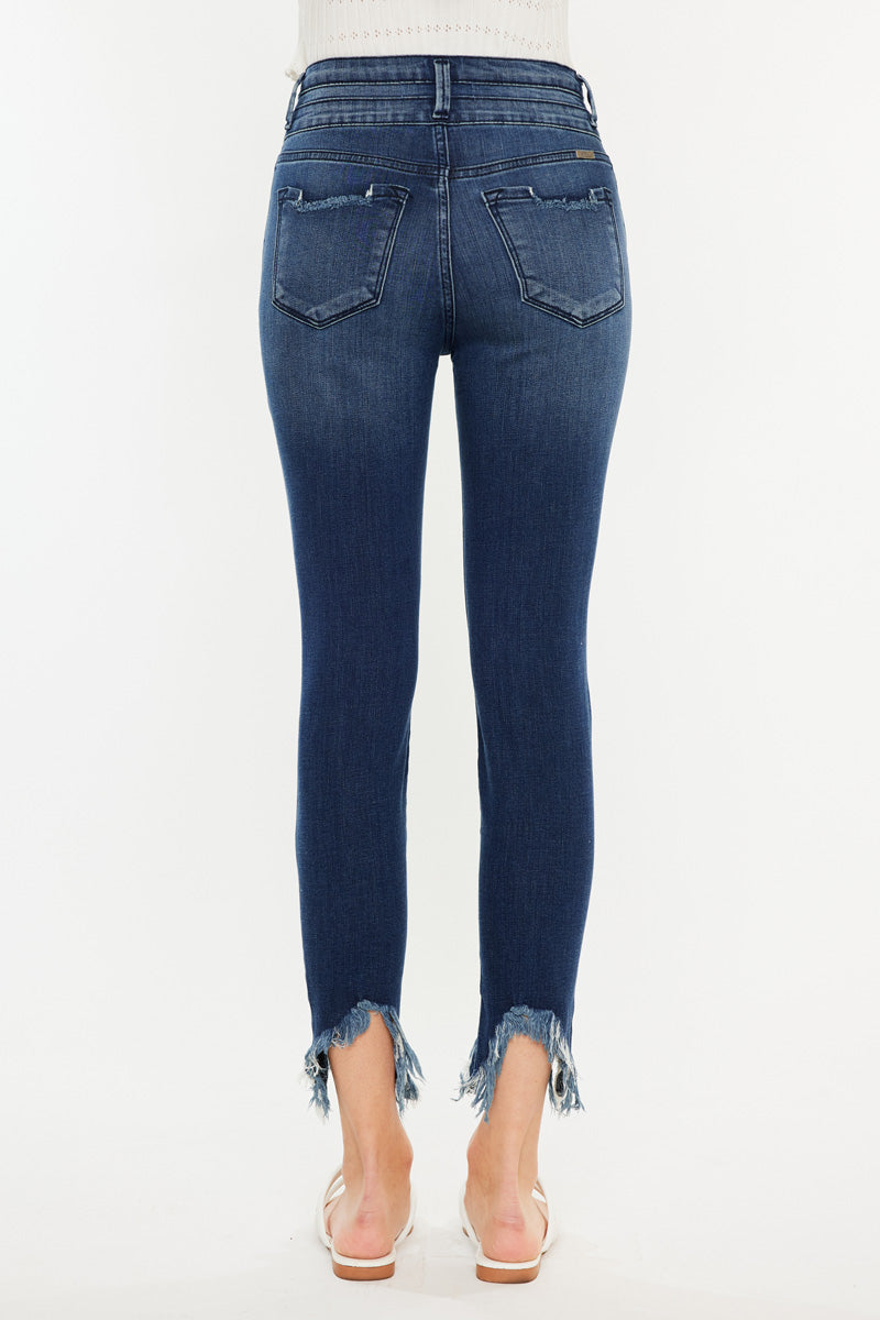 Truly High Rise Ankle Skinny - Official Kancan USA