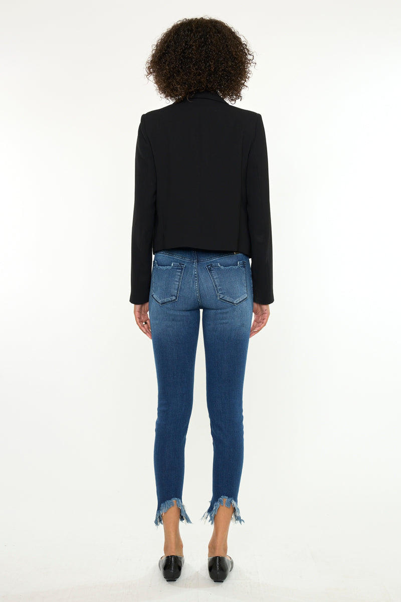 Truly High Rise Ankle Skinny - Official Kancan USA