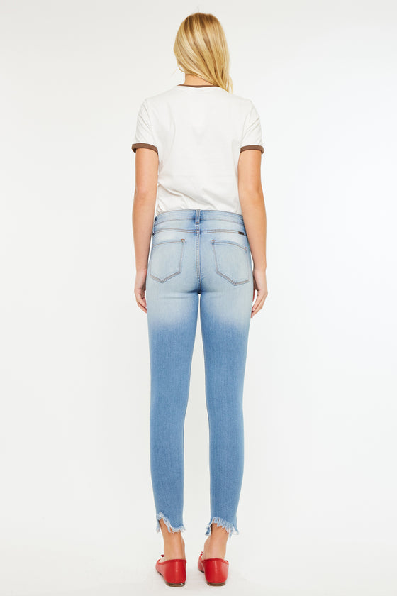Kitson High Rise Ankle Skinny Jeans - Official Kancan USA