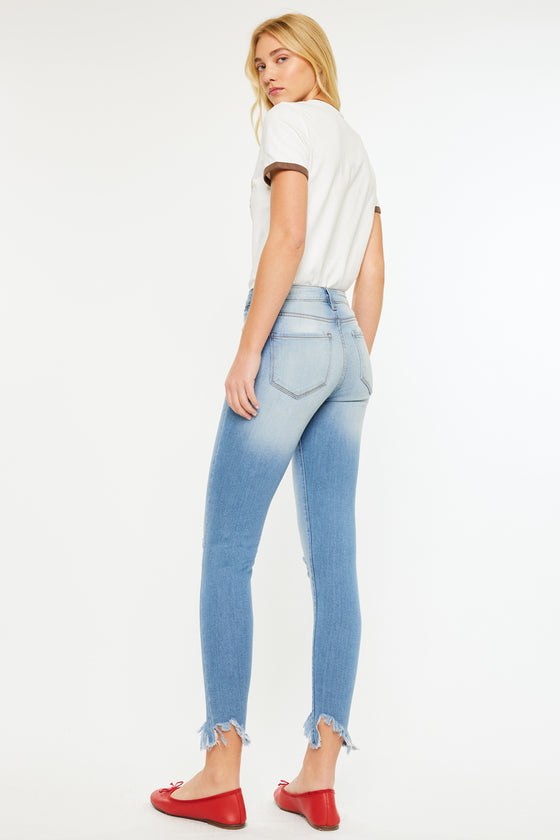 Kitson High Rise Ankle Skinny Jeans - Official Kancan USA