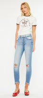 Kitson High Rise Ankle Skinny Jeans - Official Kancan USA