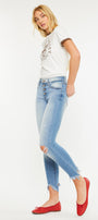 Kitson High Rise Ankle Skinny Jeans - Official Kancan USA