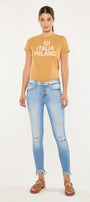 Kitson High Rise Ankle Skinny Jeans - Official Kancan USA