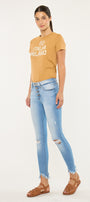 Kitson High Rise Ankle Skinny Jeans - Official Kancan USA