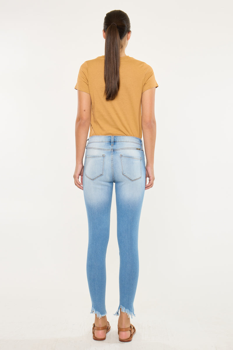 Kitson High Rise Ankle Skinny Jeans - Official Kancan USA