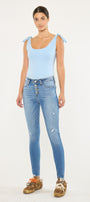 Cecilia High Rise Ankle Skinny Jeans - Official Kancan USA