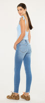 Cecilia High Rise Ankle Skinny Jeans - Official Kancan USA