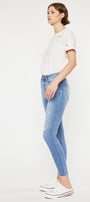 Cecilia High Rise Ankle Skinny Jeans - Official Kancan USA