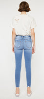 Cecilia High Rise Ankle Skinny Jeans - Official Kancan USA