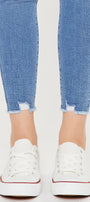 Cecilia High Rise Ankle Skinny Jeans - Official Kancan USA