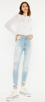 Dakota Ultra High Rise Ankle Skinny Jeans - Official Kancan USA