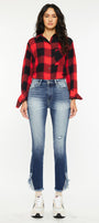 Geneva High Rise Ankle Skinny Jeans - Official Kancan USA