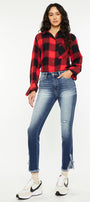 Geneva High Rise Ankle Skinny Jeans - Official Kancan USA