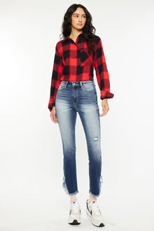  Geneva High Rise Ankle Skinny Jeans - Official Kancan USA