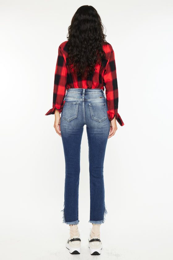 Geneva High Rise Ankle Skinny Jeans - Official Kancan USA
