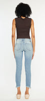 Janine Mid Rise Cropped Skinny Jeans - Official Kancan USA