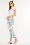 Darel Ultra High Rise Paperbag Mom Jeans - Official Kancan USA