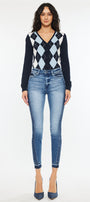 Elisha High Rise Ankle Skinny Jeans - Official Kancan USA