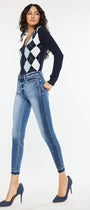 Elisha High Rise Ankle Skinny Jeans - Official Kancan USA