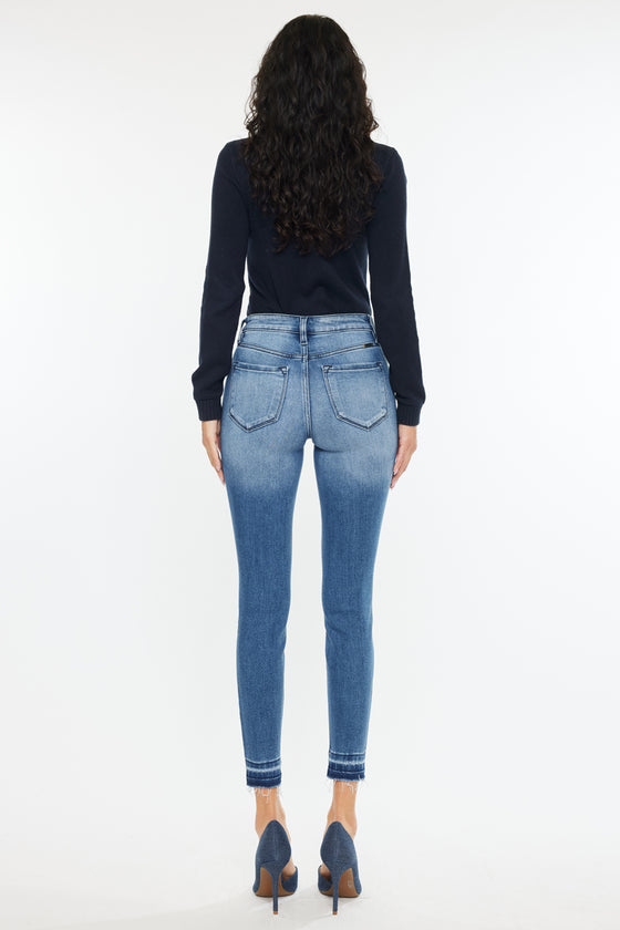 Elisha High Rise Ankle Skinny Jeans - Official Kancan USA