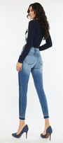 Elisha High Rise Ankle Skinny Jeans - Official Kancan USA