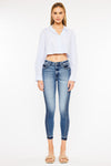 Elisha High Rise Ankle Skinny Jeans - Official Kancan USA
