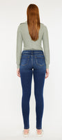 Annaka Mid Rise Super Skinny Jeans - Official Kancan USA