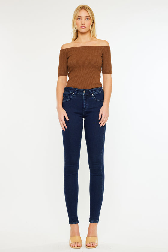 Annaka Mid Rise Super Skinny Jeans - Official Kancan USA