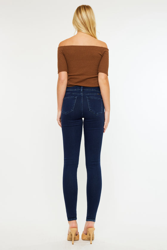 Annaka Mid Rise Super Skinny Jeans - Official Kancan USA