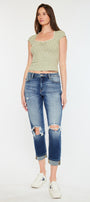 Milan High Rise Mom Jeans - Official Kancan USA