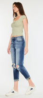Milan High Rise Mom Jeans - Official Kancan USA