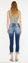 Azaria High Rise Cropped Skinny Jeans - Official Kancan USA