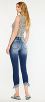 Azaria High Rise Cropped Skinny Jeans - Official Kancan USA